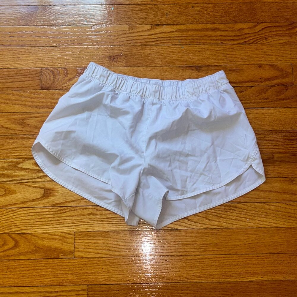 Old Navy White Athletic Shorts, Size: Medium